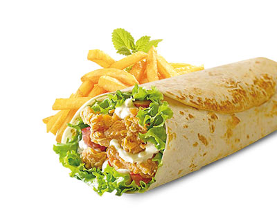 Beef Zinger Wrap
