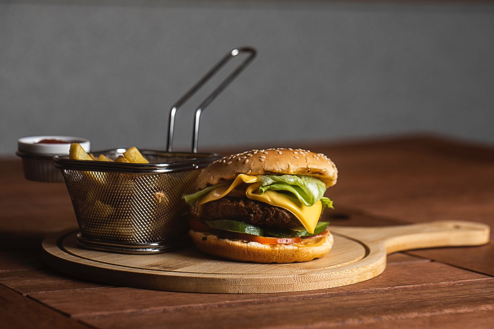 Cheese Chicken Burger