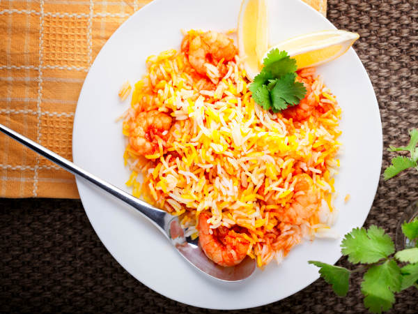 Shrimp Biryani