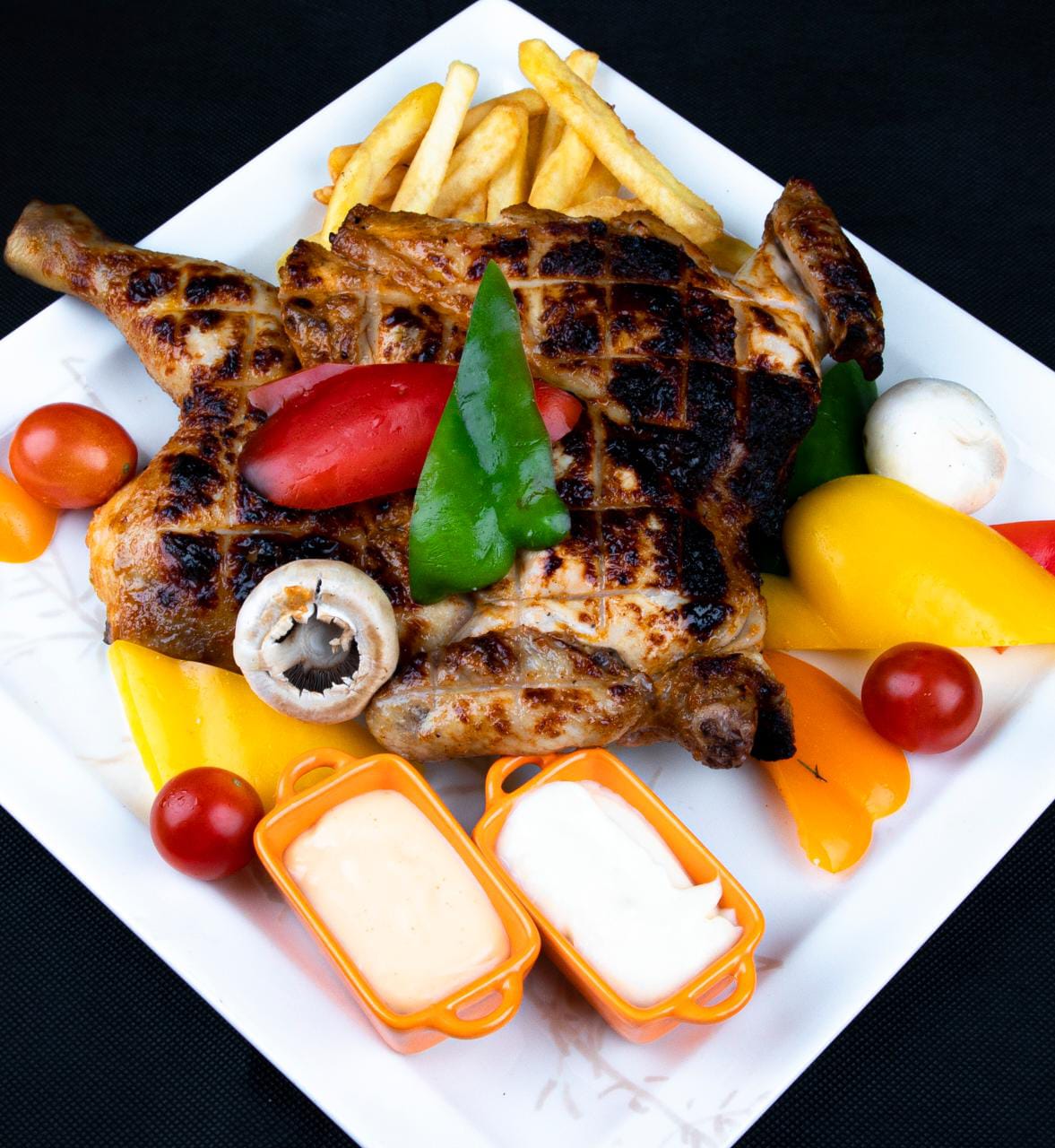 Charcoal Whole Chicken