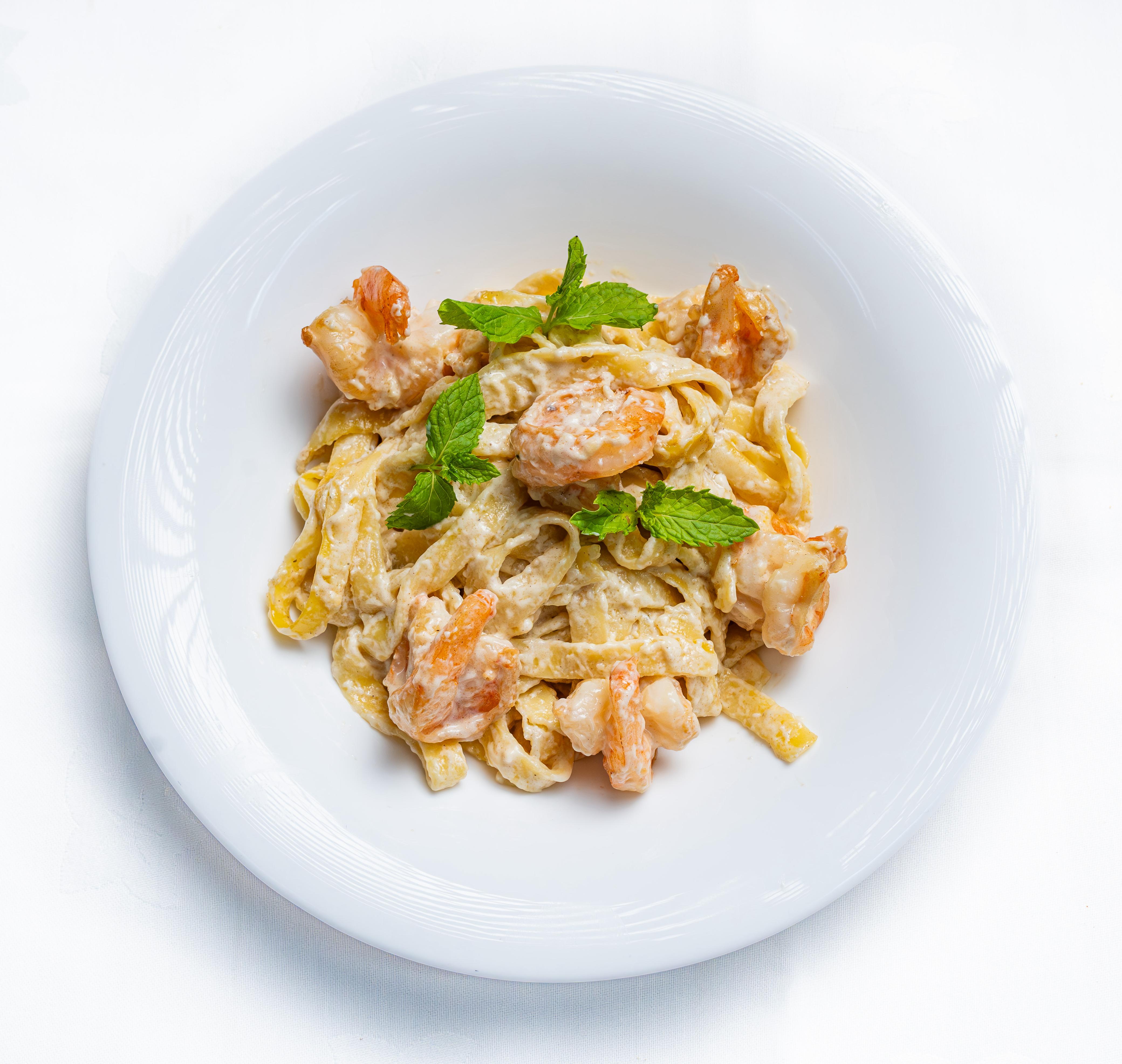 Alfredo FettucciniShrimp